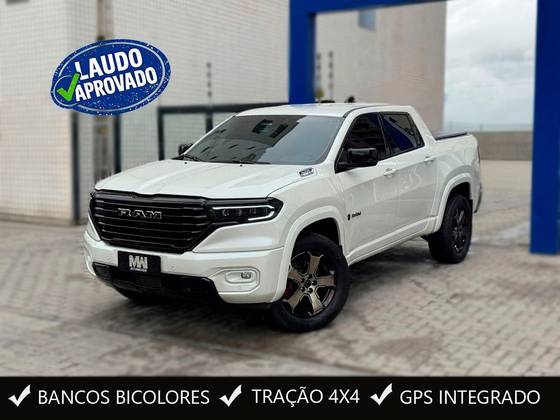 RAM RAMPAGE 2.0 HURRICANE 4 TURBO GASOLINA LARAMIE 4X4 AUTOMÁTICO